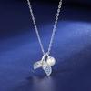 Elaine Jewelry, novo colar de pérolas rabo de peixe, prata esterlina 925, corrente de clavícula Joker, nicho, acessórios de alta qualidade, atacado