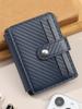 Tarjetero Nuevo Estilo Tarjetero Billetera para Hombre Funda Protectora para Tarjeta Bancaria Certificado Tarjetero para Tarjeta de Crédito Tarjetero Múltiple