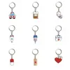 Llavero de Serie Médica de Dibujos Animados Más Vendido Transfronterizo Colgante Portallaves de Coche Pequeño de Caucho Suave PVC Regalo para el Día de las Enfermeras