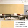 Papel Tapiz de Rejilla Ondulada Personalizado Minimalista Moderno Rayas Verticales Tridimensionales Decoración de Pared Fondo Impermeable y a Prueba de Humedad Papel Tapiz con Imitación de Madera