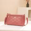 Bolso de Piel Caballo Blanco Yongxing para Mujer, Bolso Pequeño de Hombro Cruzado, Bolso Casual para Mamá, Bolso Versátil Casual con Relieve de Moda