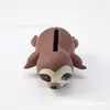 Sacos de lixo para animais de estimação com estampa de pata, conjunto de sacos de cocô de guaxinim, sacos de lixo portáteis para uso externo para gatos e cachorros
