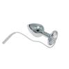 Divertido Set Combinado de Tapón Anal Ojo de Caballo con Descarga Eléctrica Juguete Sexual Herramienta Sexual Dispositivo de Entrenamiento de Masturbación Masculina Orgasmo