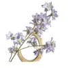 Orquídeas Lirios Artificiales de Tallo Largo para Decoración de Techo de Salón de Bodas, Decoraciones Guía para Techos Altos, Flores Artificiales para Mesa de Hotel