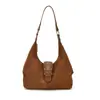 Bolso de mano de cuero mate texturizado de alta calidad para mujer, nuevo estilo retro 2026, adecuado para otoño e invierno, se puede llevar debajo del brazo o como bolso de hombro.