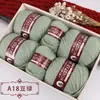 Fio de lã Shanghai Sanli 290 para tricotar suéteres e cachecóis, novelo de fio de tricô de espessura média para almofadas e cachecóis feitos à mão DIY