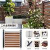 Segunda generación de tablero de valla de madera plástica para exteriores precio de fábrica venta al por mayor producción de longitud fija de tablero de valla de madera plástica para patio jardín