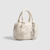 Bolsa de Boliche de Diseño Japonés para Mujer, Lindo Bolso de Mano Retro Nuevo de Primavera y Verano, Bolso Boston Cruzado de Hombro