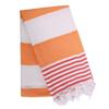 Fábrica en stock Turquía Toalla de playa Toalla de baño Transfronteriza Borla Toalla de playa Algodón a rayas 8 Colores Opcionales 100X180