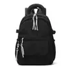 Nova mochila estudantil de cor sólida para mulheres, grande capacidade, leve, estilosa, adequada para viagens, atividades ao ar livre, moderna, para ir ao trabalho e uso casual