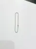 Corrente de bolinhas de aço inoxidável corrente de brinquedo corrente de metal de proteção ambiental corrente de bolinhas de vidro roupa bagagem corrente de bolinhas de cobre corrente de esferas de ferro