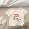 Roupa de Verão para Meninos e Meninas, Camiseta Estampada Fina para Bebês, Colete Confortável para Recém-Nascidos, Shorts Versáteis da Moda