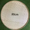Productos de Tejido de Bambú, Colador de Bambú, Cesta de Secado Sin Agujeros, Recogedor Redondo, Placa de Bambú para Pintar, Decoración Hecha a Mano para Jardín de Infancia, Charola para Techo