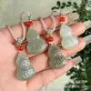 Colgante de Jade Natural Hetian de Xinjiang de Paz y Seguridad para Hombres y Mujeres, Colgante de Jade de Buda Guanyin, Venta al por Mayor en Transmisión en Vivo en Stock