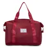 Bolsa deportiva portátil de gran capacidad transfronteriza para fitness, bolsa de viaje diagonal de corta distancia para mujer, bolsa de hombro repelente al agua para yoga, venta al por mayor