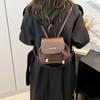 Bolso para Mujer 2026 Nuevo Vintage Mochila de Gran Capacidad, Moderna y Versátil Patrón de Espiga Otoño e Invierno Mochila de Moda