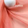 Tela Plisada Suave Arrugada de Seda al por Mayor Vestido de Mujer Ropa Lolita Accesorios Encaje Tela de Organza