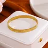 Pulsera de Acero de Titanio No se Desvanece Pulsera Simple Versátil para Mujer Superficie Lisa Pulsera con Incrustaciones de Pedrería Cierre de Pulsera Fabricante de Lujo Ligero Europeo y Americano Venta al por Mayor