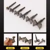 Fabricante Mayorista Abreagujeros de Aleación para Carpintería Broca de Posicionamiento Broca de Ala Plana Abreagujeros para Cerradura de Puerta Bisagra de Gabinete Tablero de Madera