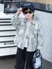 Chaqueta Camisa Casual para Niños Primavera y Otoño Estilo Coreano Elegante Versátil Top para Niños Pequeños Camisa de Comercio Exterior