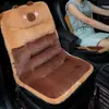 Peluche de Conejo de Dibujos Animados Cojín de Coche de Dibujos Animados Cojín de Coche Cojín Delantero y Trasero de Invierno Cojín Elevador para Asiento de Coche