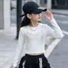 Disfraz de Performance de Street Dance para Niñas 2026 Otoño Nuevo Estilo Camiseta con Flecos y Pedrería Caliente Pantalones de Pierna Ancha con Encaje y Cintas Fluidas Cubre Glúteos Conjunto de Dos Piezas