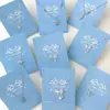 Collar de Mariposa de Plata de Ley S925 Aquamarina Versátil Diario para Mujer, No se Desvanece, Nicho, Gama Alta, Cadena para Clavícula de Lujo Accesible Nuevo