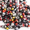 Piezas accesorias de resina: linda caricatura de niña pequeña, payaso, globo, pegamento de crema DIY, imanes para refrigerador, accesorios para fundas de teléfono