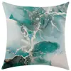 Funda de almohada de lino con pétalos de acuarela nueva Temu Amazon Transfronterizo Cojín decorativo para sofá Etiquetado y Dropshipping