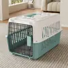 Bolsa de transporte portátil para animais de estimação para viagens, mochila para gatos de grande capacidade, caixa de transporte para gatos, gaiola para cachorros, gaiola para gatos montada em carro, cápsula espacial