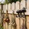 Colgador de Abrigo de Hongo Transfronterizo Estilo Europeo Retro Creativo Gancho de Hierro Forjado Gancho de Hierro Fundido Pared de Jardín Decoración Personalizada Colgador de Pared