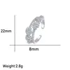 Anel Cruz Flor Completa em Diamante Camada Dupla Feminino Levemente Luxuoso Toque de Alto Padrão 2026 Novo Estilo Anel Feminino Moda Exquisito de Nicho