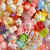 Muñeca linda tridimensional de resina luminosa accesorios DIY mixtos adornos pequeños para escritorio y coche venta mixta