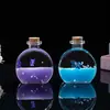 Frasco de Perfume de Acrílico Desenho Animado Areia Flutuante Gota de Óleo Garrafa de Deriva Criativa Presente de Aniversário para Estudante Decoração de Mesa
