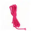 Suministro Directo de Fábrica Cuerda de Poliéster Multicolor de 5 mm Cuerda Trenzada de Hilo Retorcido Cuerda para Lanyard de Teléfono Móvil Hecho a Mano DIY Cuerda para Bolsas Cuerda de Poliéster
