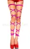 Lingerie Sexy com Folha de Ouro, Cinta-Liga Antiderrapante, Argolas para Pernas e um Par de Alças Longas para Exportação 1025
