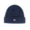 Gorro de Punto con Logo de Montaña Original Japonés para Mujer Otoño e Invierno Gorro Tejido para Hombre Caliente Gorro de Lana Moderno Callejero Casual Versátil