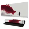 Alfombrilla de ratón para juegos grande y larga para PC, con borde grueso con bloqueo de borde, para ratón de computadora