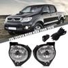 Adecuado para Toyota 08 09 10 helax VIGO antiguo conjunto de luz antiniebla delantera luz diurna de parachoques para camioneta