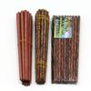 Pauzinhos de Madeira de Coco e Madeira de Asa de Frango, Conjunto de 10 Pares, Madeira de Sândalo Vermelho, Utensílios de Madeira Não Pintados e Não Encerados, Atacado para Presente, Madeira Maciça de Ébano