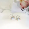 Conjunto de Brincos de Cachorro de Várias Peças para Mulheres, Moda de Nicho de Alta Qualidade, Versátil, Galvanização Ecológica, Atacado de Acessórios de Yiwu