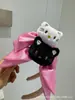 Kt desenho laço fofo tiara de cabelo menina boneca de pelúcia tiara de cabelo tiara de cabelo hello kitty