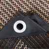 Malla de privacidad marrón personalizada, parasol para balcón con bordes perforados, red de protección solar, red de parasol marrón encriptada y engrosada
