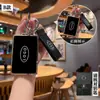Adecuado para estuche de tarjeta llave Tesla modeloYmodelo3 modelo físicox hebilla de carcasa de control remoto nfc bolsa para hombres y mujeres