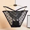 Pantis de Encaje para Niña en Stock, Cómodos y Sensuales, Bragas Triángulo de Puro Deseo, Huecos para Pareja de Tira Fina Sexy al por Mayor