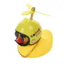 Ventas Directas de Fábrica Adornos para Coche y Moto Patito Amarillo Casco de Celebridad de Internet Pato Rompevientos Exterior para Motocicleta