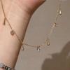 Tichen Design Lágrimas de Rupert Colar Pulseira Diamante Moussan alta qualidade Combina com tudo Elegante Branco Moda