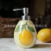 Exportar Frasco de Cerâmica Moderno Simples Fashion Personalizado para Loção Frasco com Bomba Frasco para Sabão Frasco para Álcool em Gel Frasco Menor para Gel de Banho