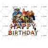Decoraciones para Pastel Temáticas de Zootopia 2 Bandera para Pastel de Zootopia Suministros de Decoración de Cumpleaños