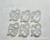 Nuevo colgante de ala de ángel de jade blanco tipo hielo, ágata de hielo blanca, amuleto de collar de gato de la suerte de jade, disponible para ventas en transmisiones en vivo